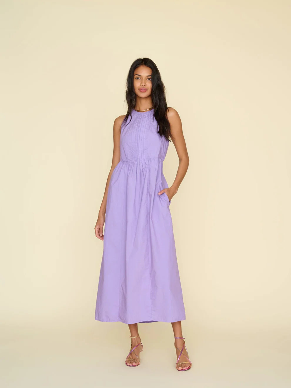 Linley Dress Purple Dahlia