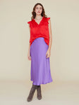 Audrina Skirt Purple Topaz